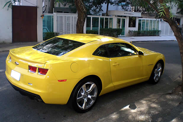 Fotos do Chevrolet Camaro Amarelo