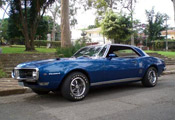 Pontiac Firebird Azul