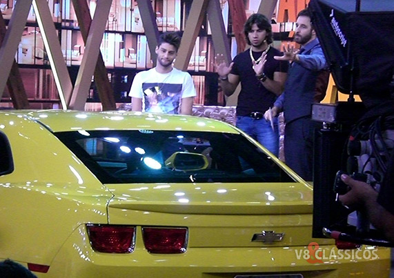 Carro do programa Agora é tarde com rafinha bastos